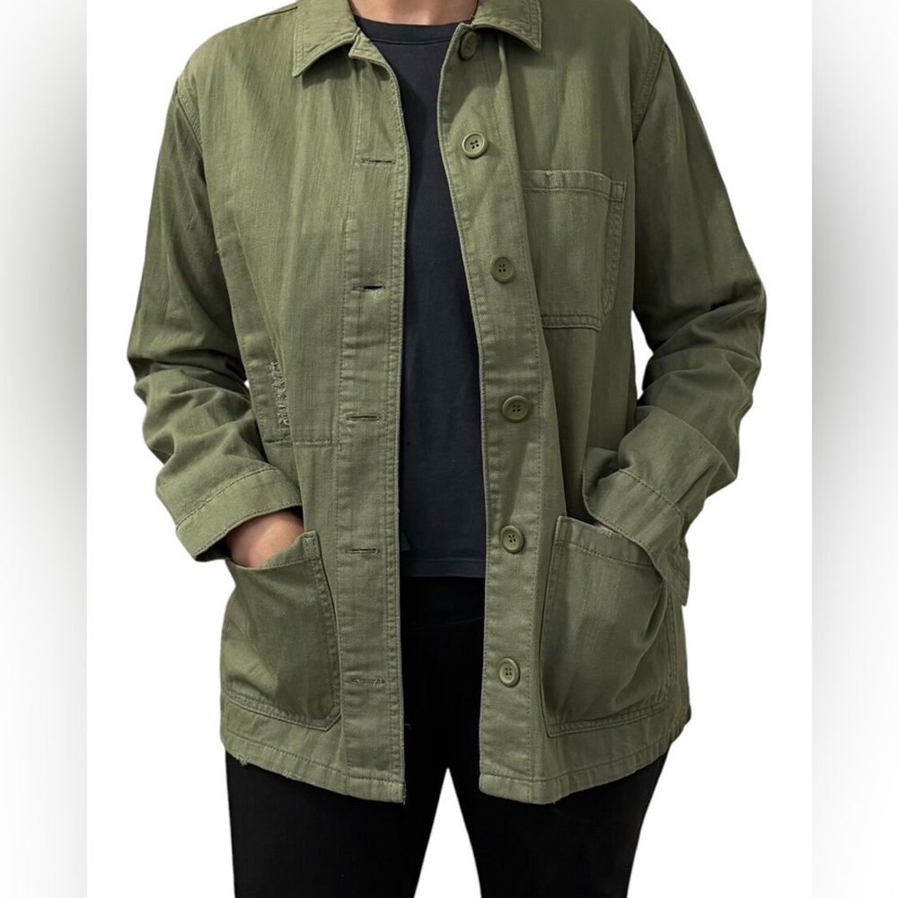 Topshop Army Green Jacket